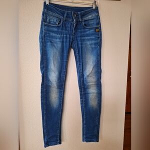 G-STAR Originals Raw 5204 Skinny Jeans. Womens size 24×32